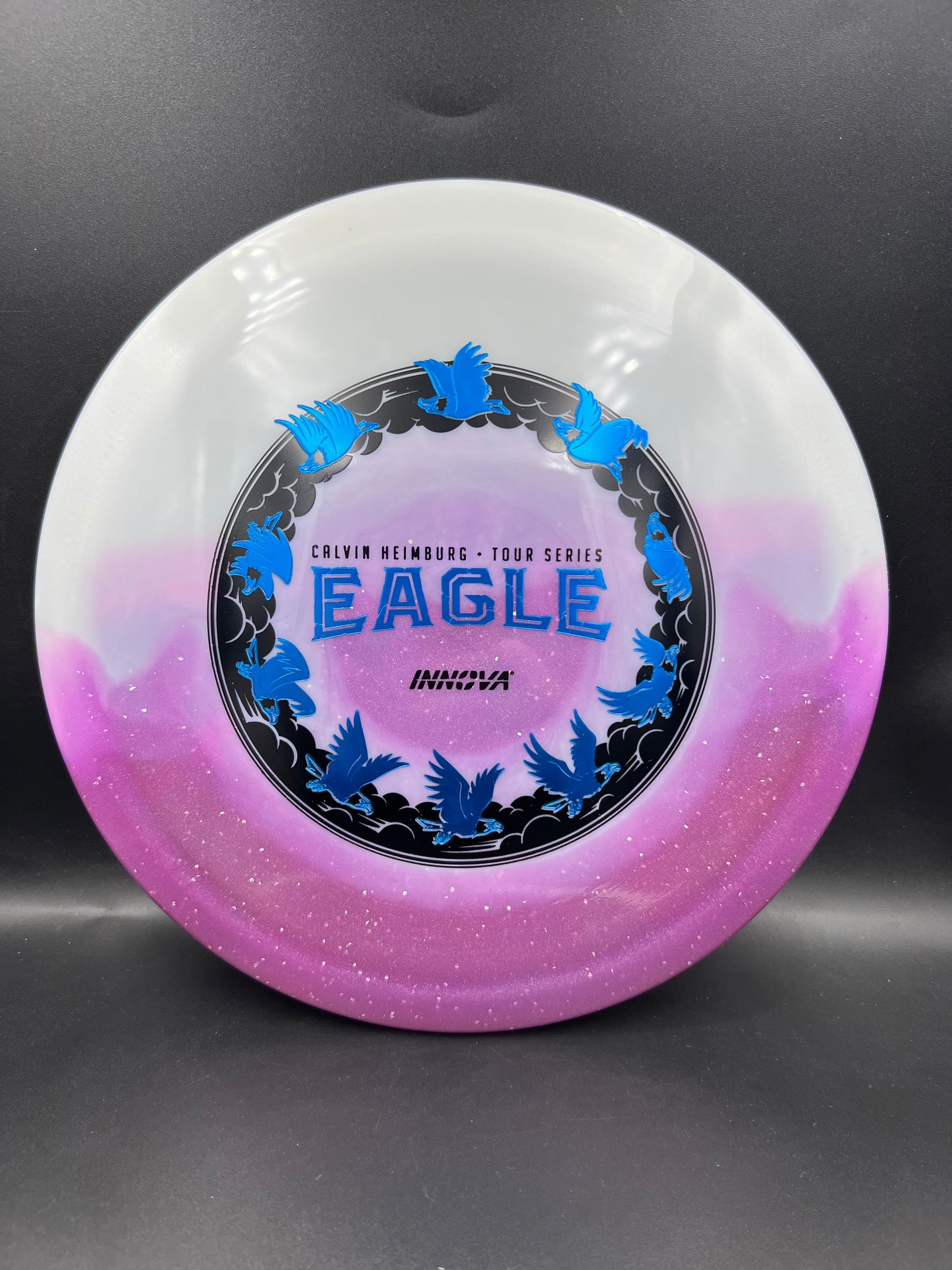 Innova 2026 Tour Series Calvin Heimburg Duo Eagle 8- Purple Bottom Black Blue Stamp - 173g-175g