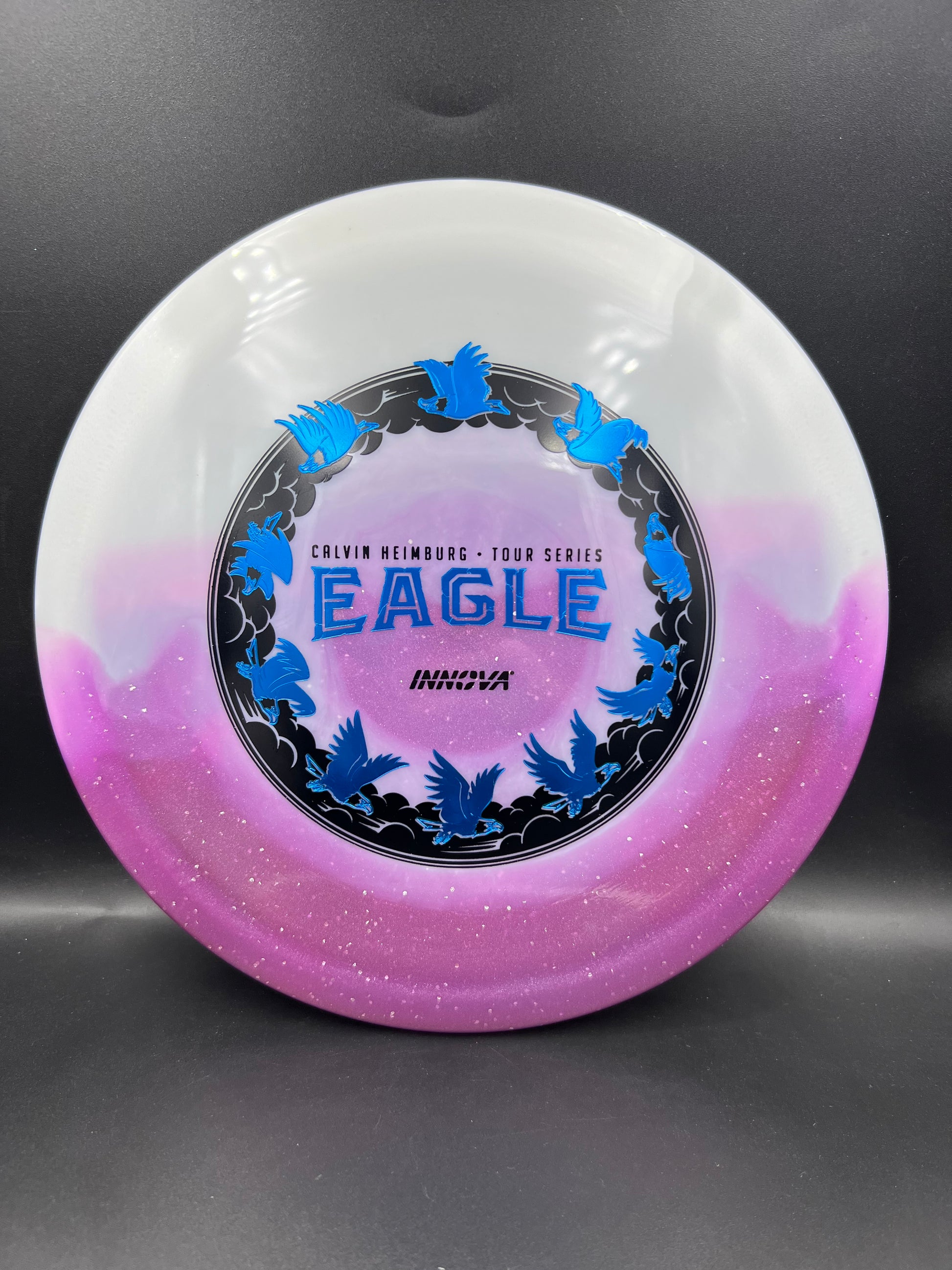 Innova 2026 Tour Series Calvin Heimburg Duo Eagle 8- Purple Bottom Black Blue Stamp - 173g-175g