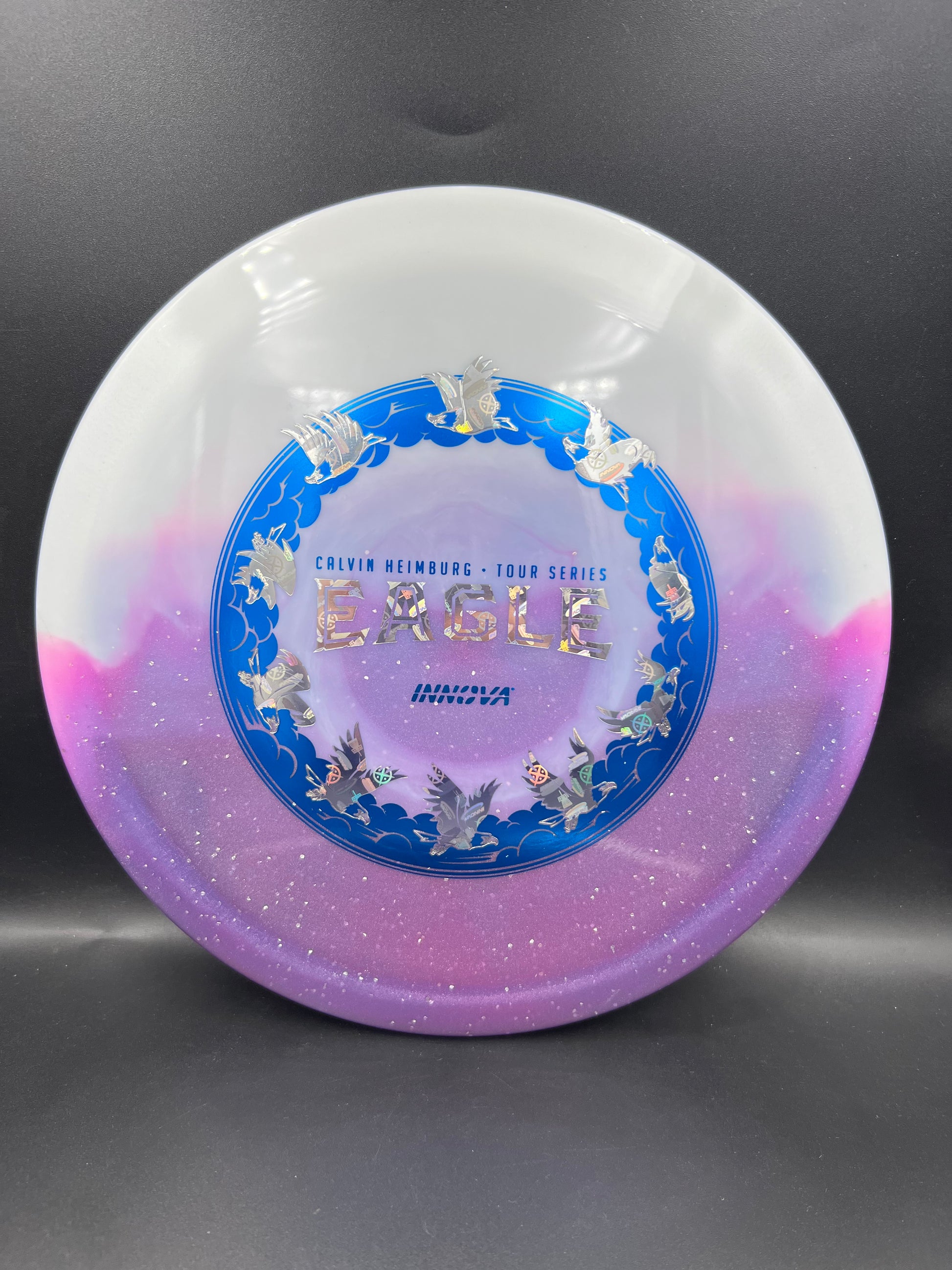 Innova 2026 Tour Series Calvin Heimburg Duo Eagle 7- Purple Bottom Blue Proto Stamp - 173g-175g