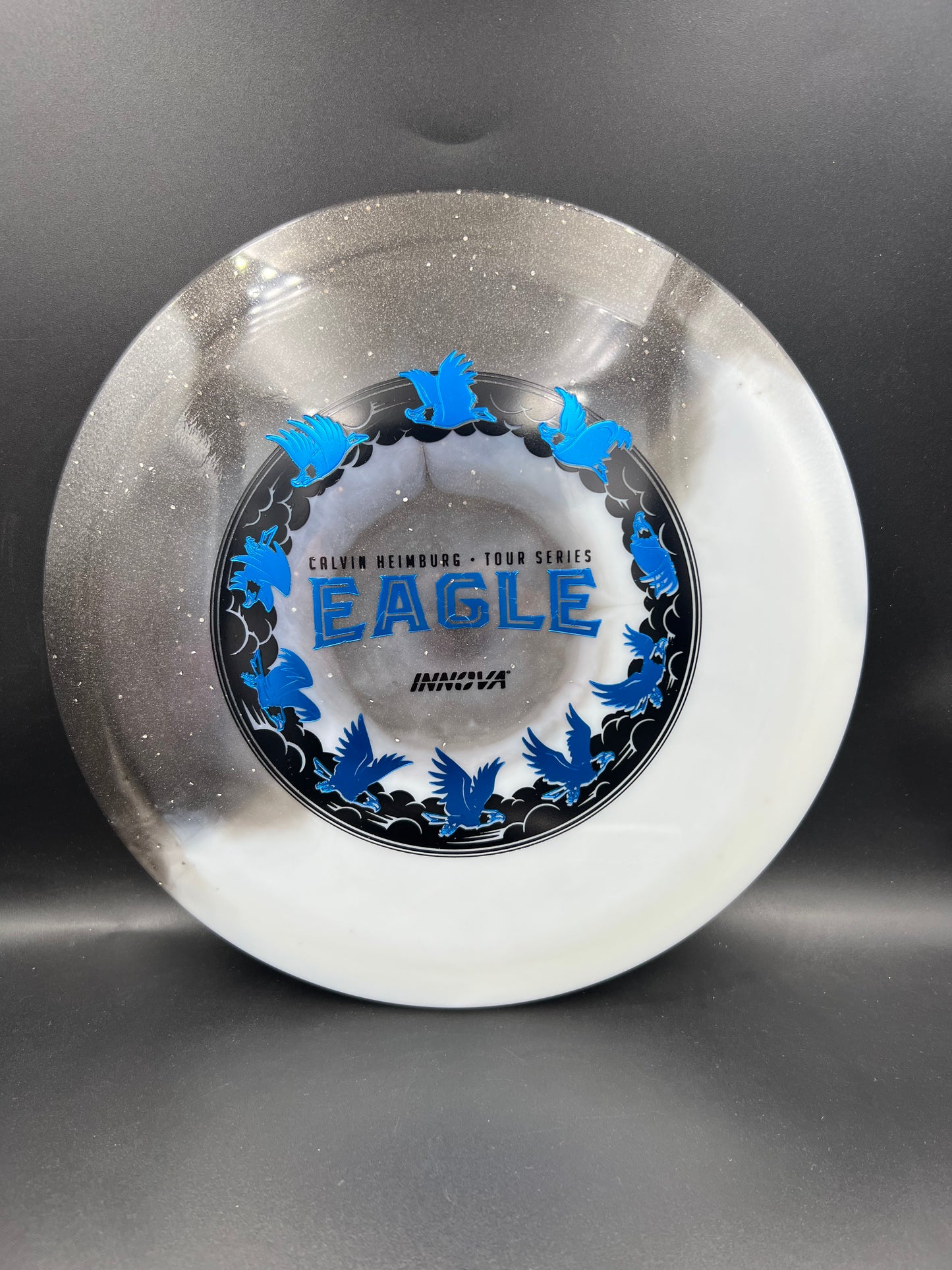 Innova 2026 Tour Series Calvin Heimburg Duo Eagle 3- Black Side Black Blue Stamp - 173g-175g