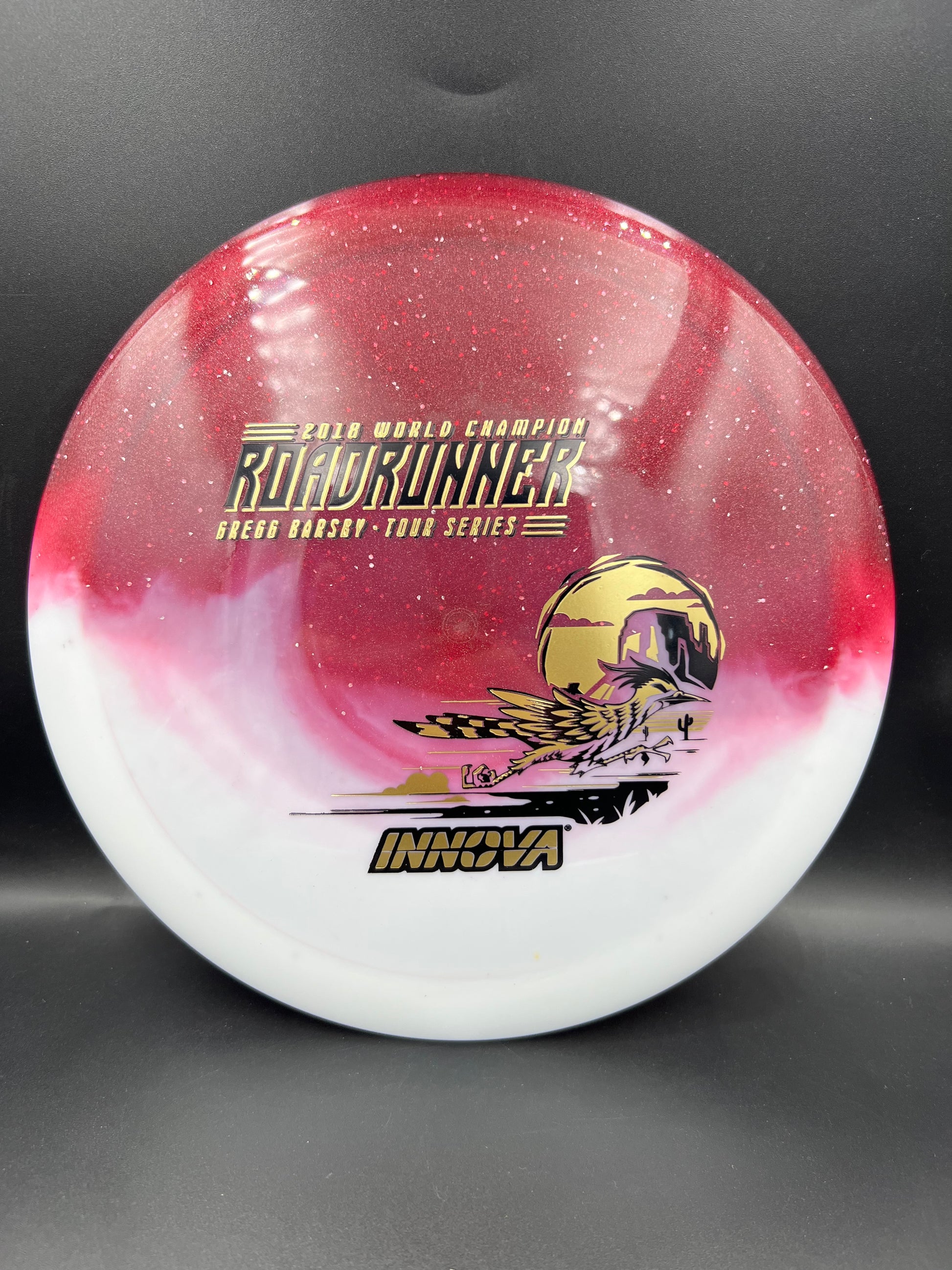 Innova 2026 Tour Series Duo Roadrunner Gregg Barsby Maroon Top Gold Black Foil - 173g-175g