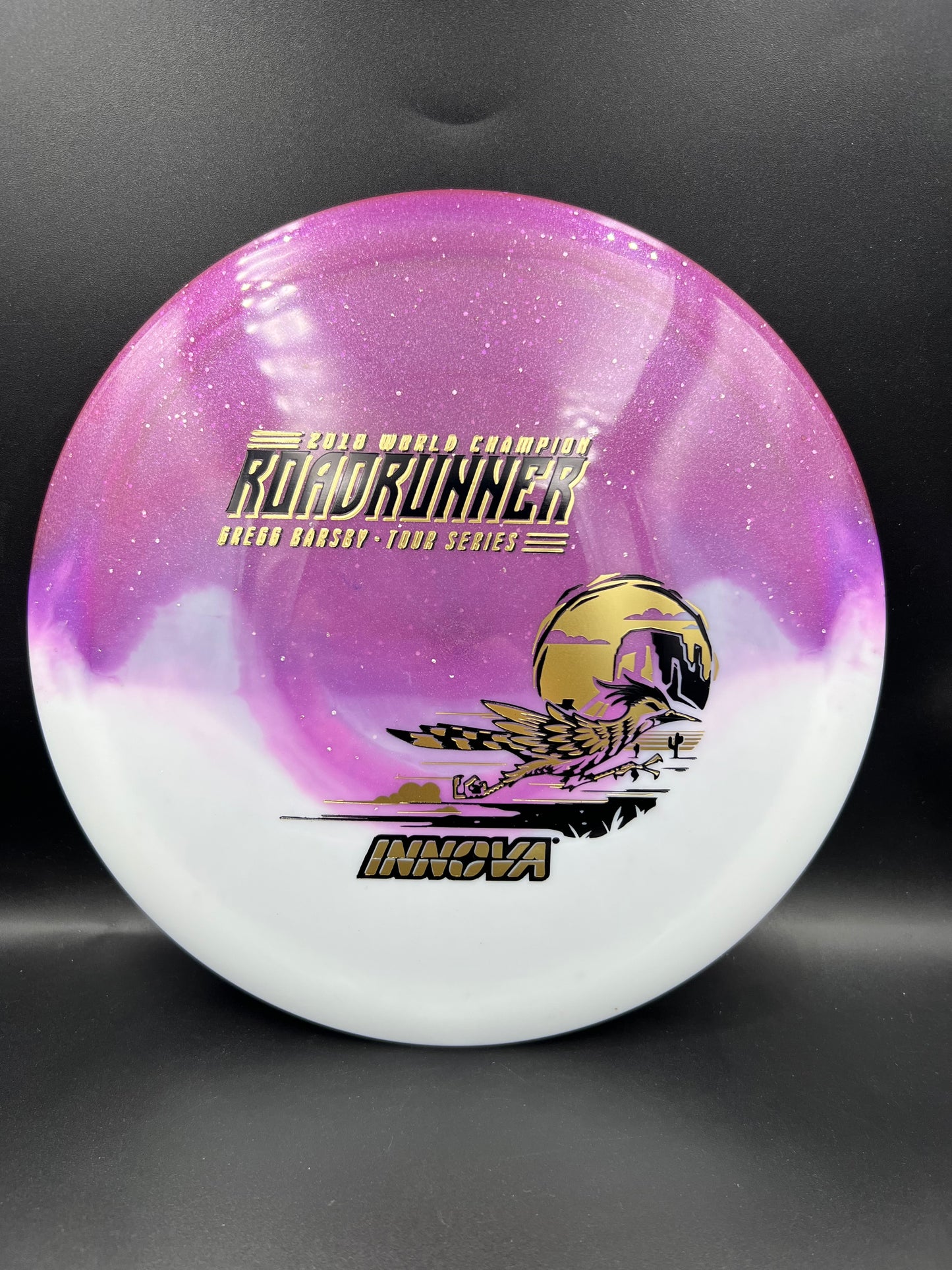 Innova 2026 Tour Series Duo Roadrunner Gregg Barsby Purple Top Gold Black Foil - 173g-175g