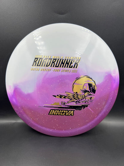 Innova 2026 Tour Series Duo Roadrunner Gregg Barsby Purple Bottom Gold Black Foil - 173g-175g