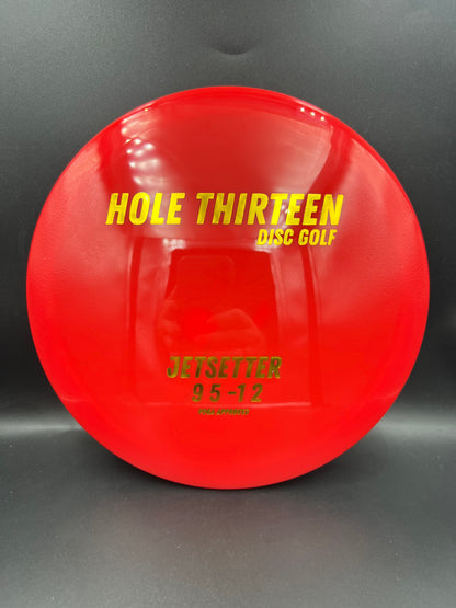 H13 Voyage Bound Jetsetter Fire Red Gold - 173g