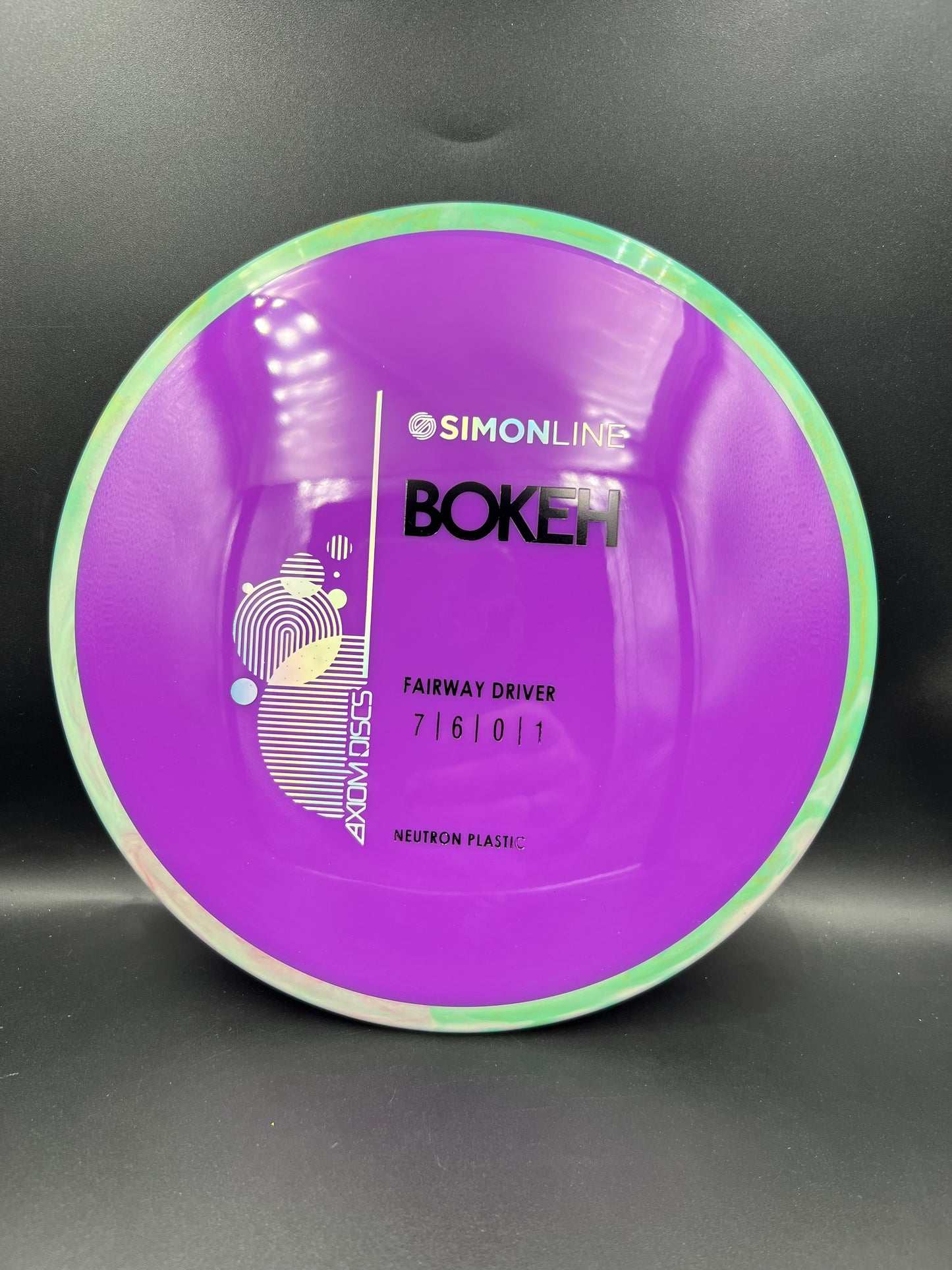 Axiom Neutron Bokeh Teal Purple - 173g