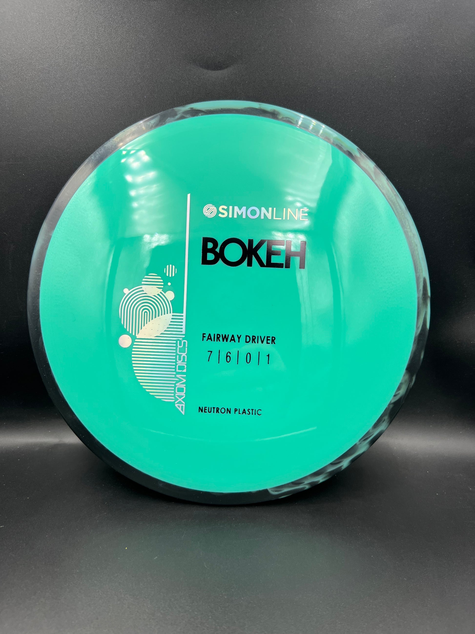 Axiom Neutron Bokeh Black Teal Teal - 174g