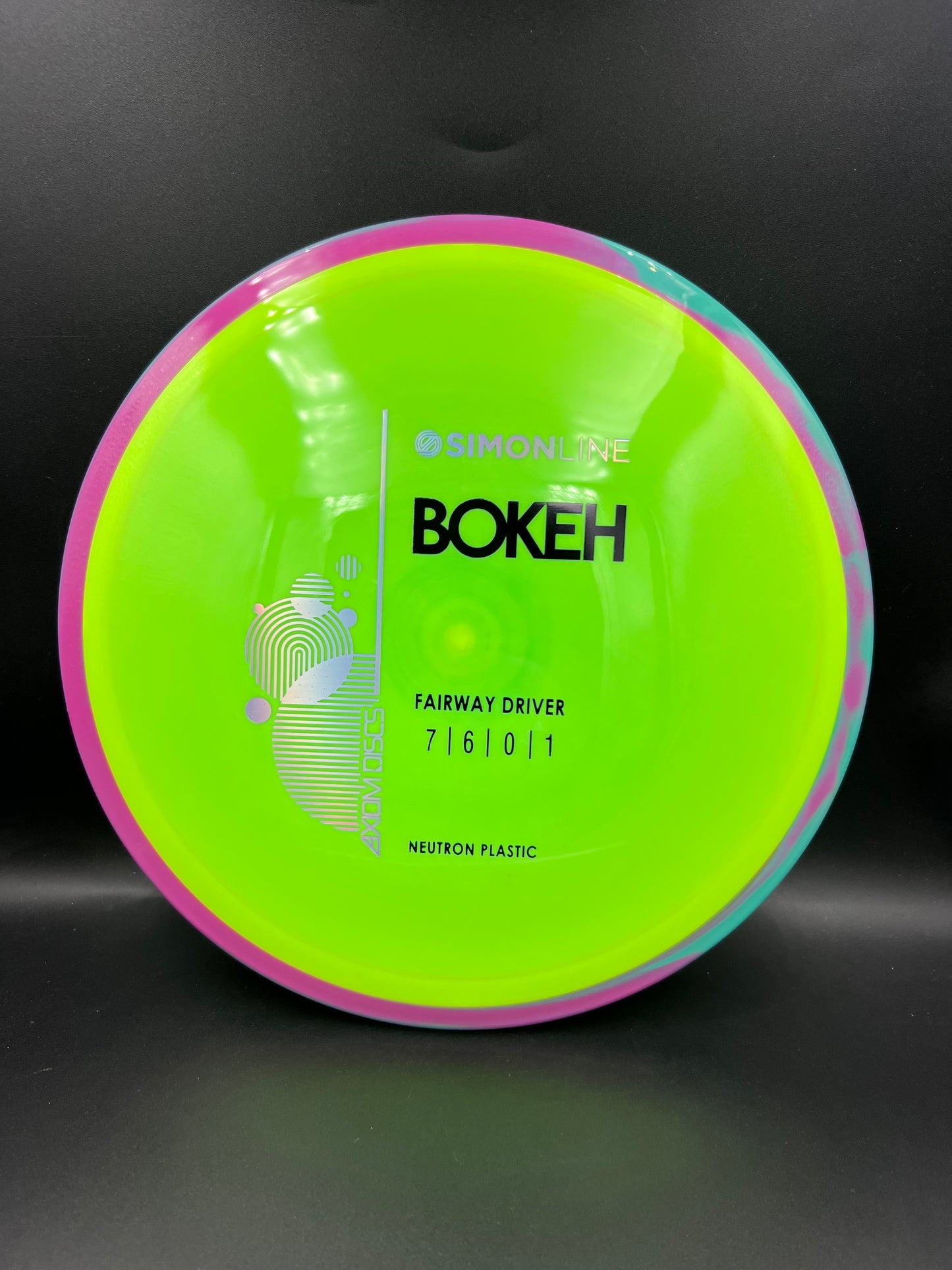 Axiom Neutron Bokeh Purple Teal Green - 168g