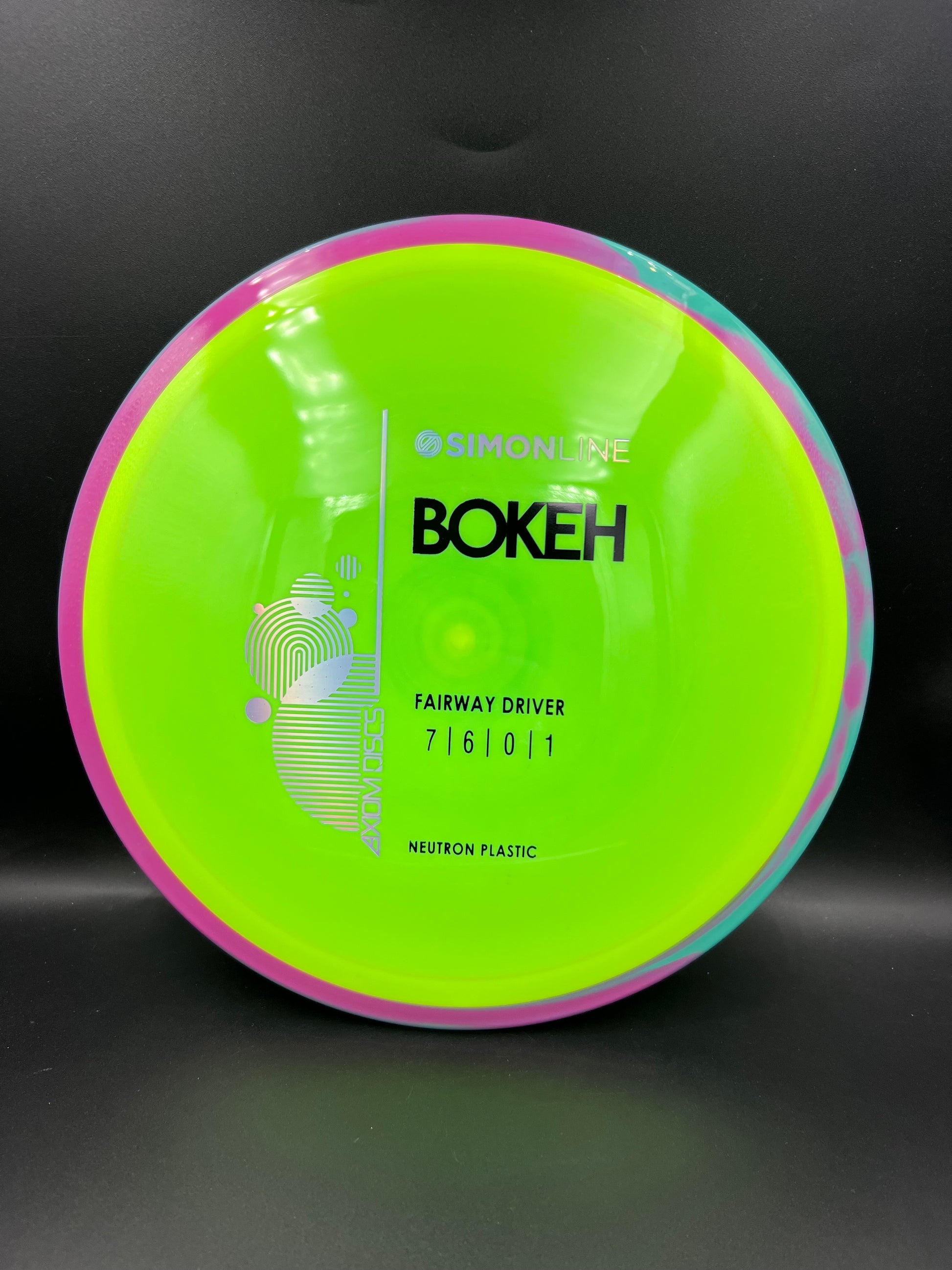 Axiom Neutron Bokeh Purple Teal Green - 168g