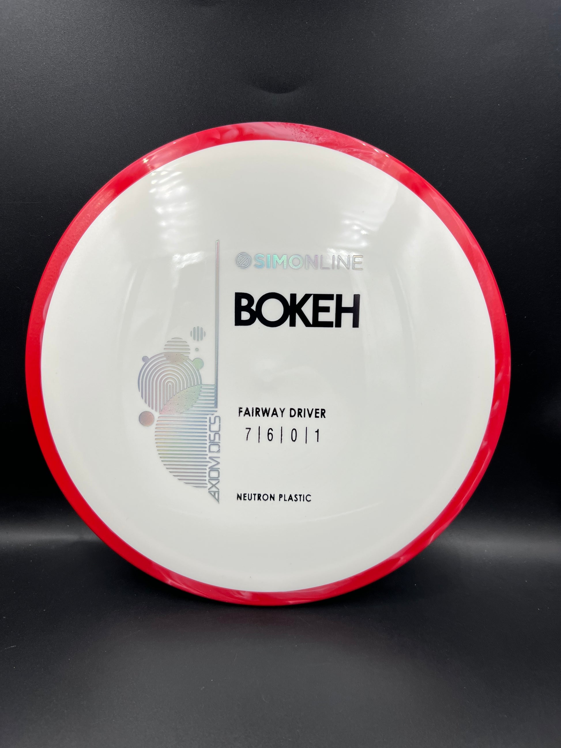 Axiom Neutron Bokeh Red White - 169g