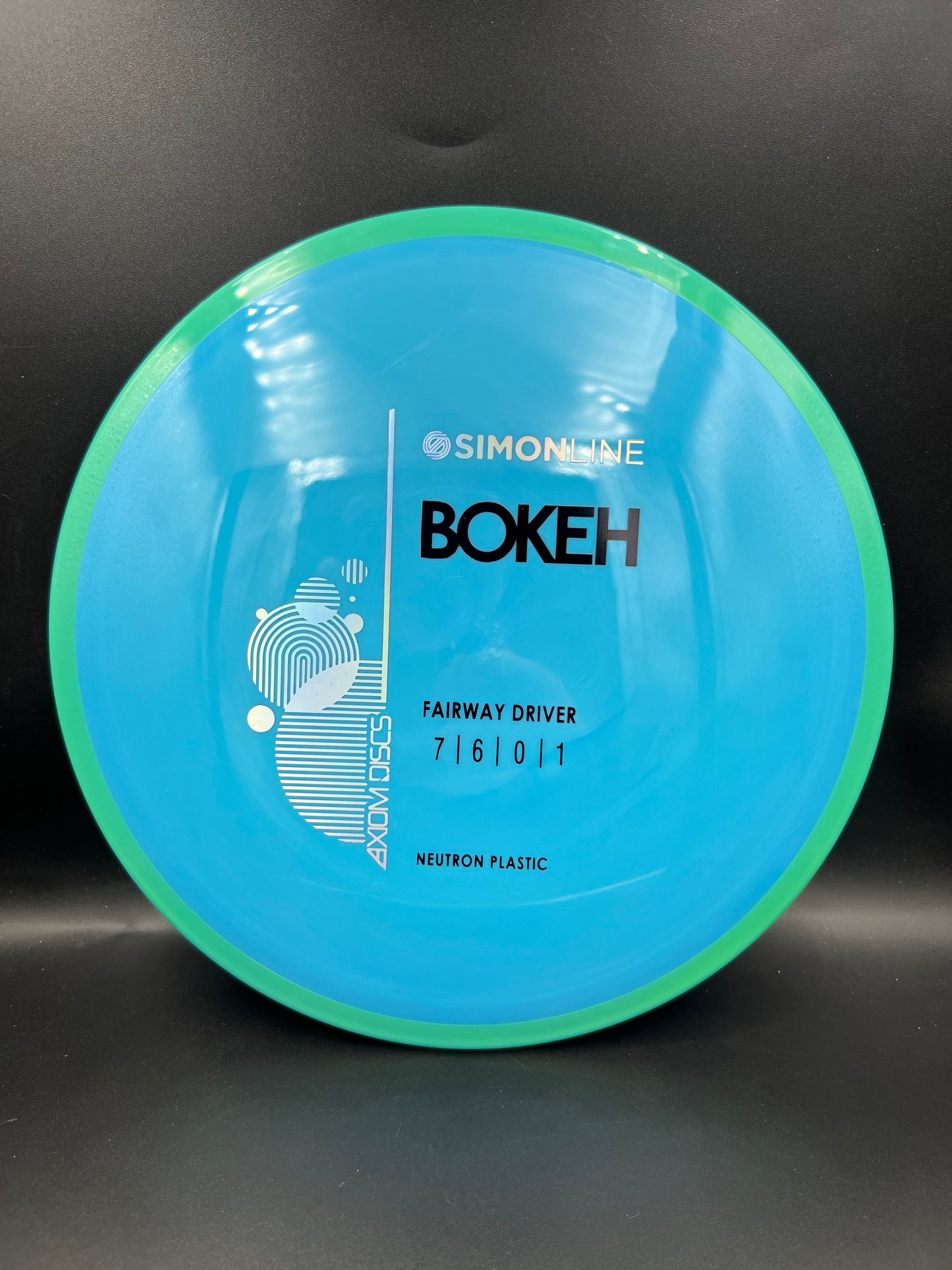 Axiom Neutron Bokeh Teal Blue - 166g