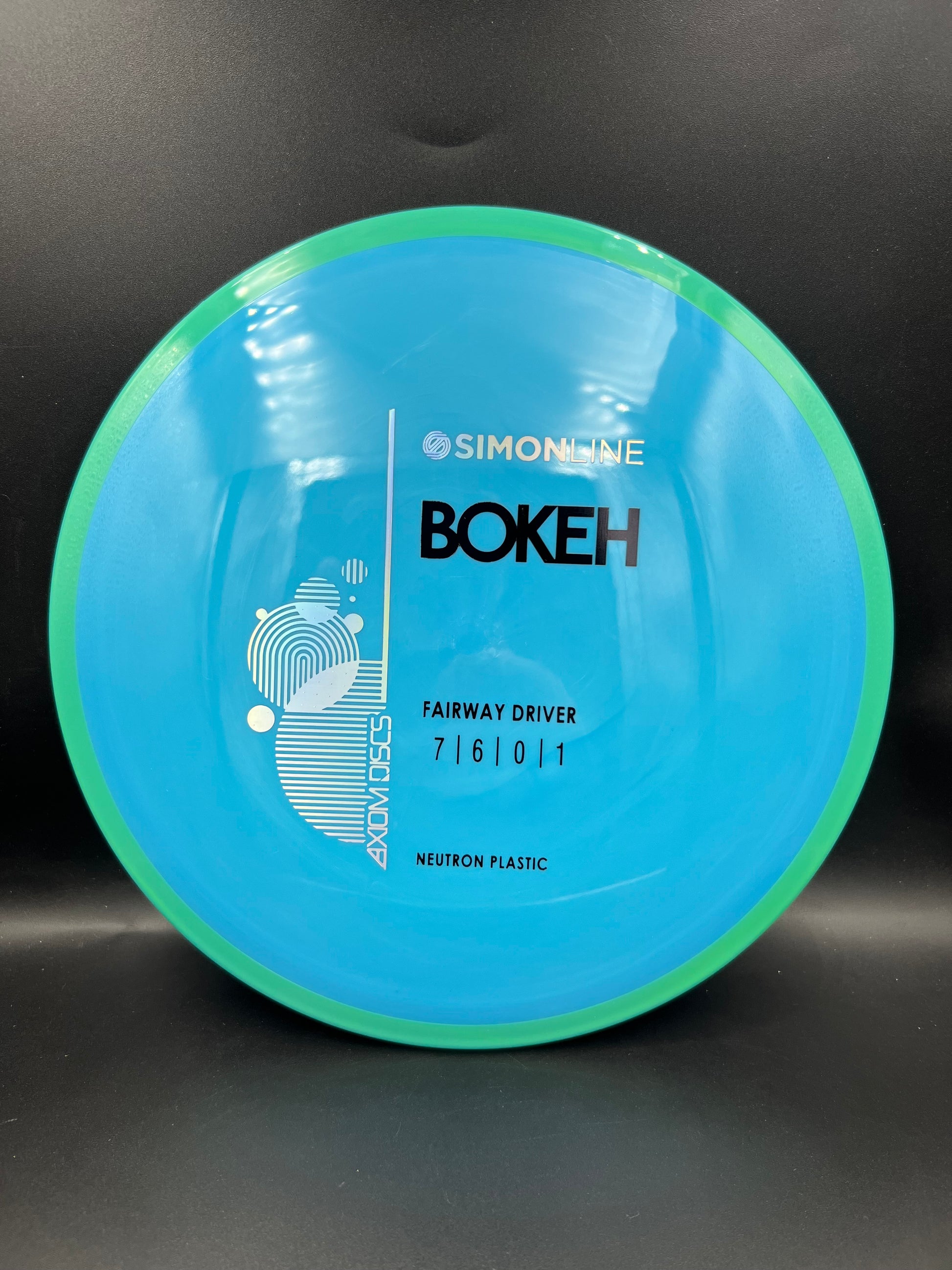 Axiom Neutron Bokeh Teal Blue - 166g