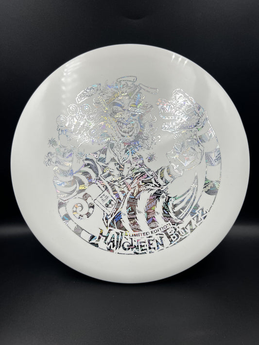 2024 Halloween Glo Buzzz Single Foil Silver Discraft Logo 177+