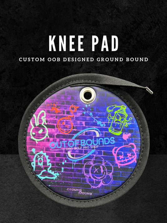 Out of Bounds Ground Bound Disc Golf Knee Pad
