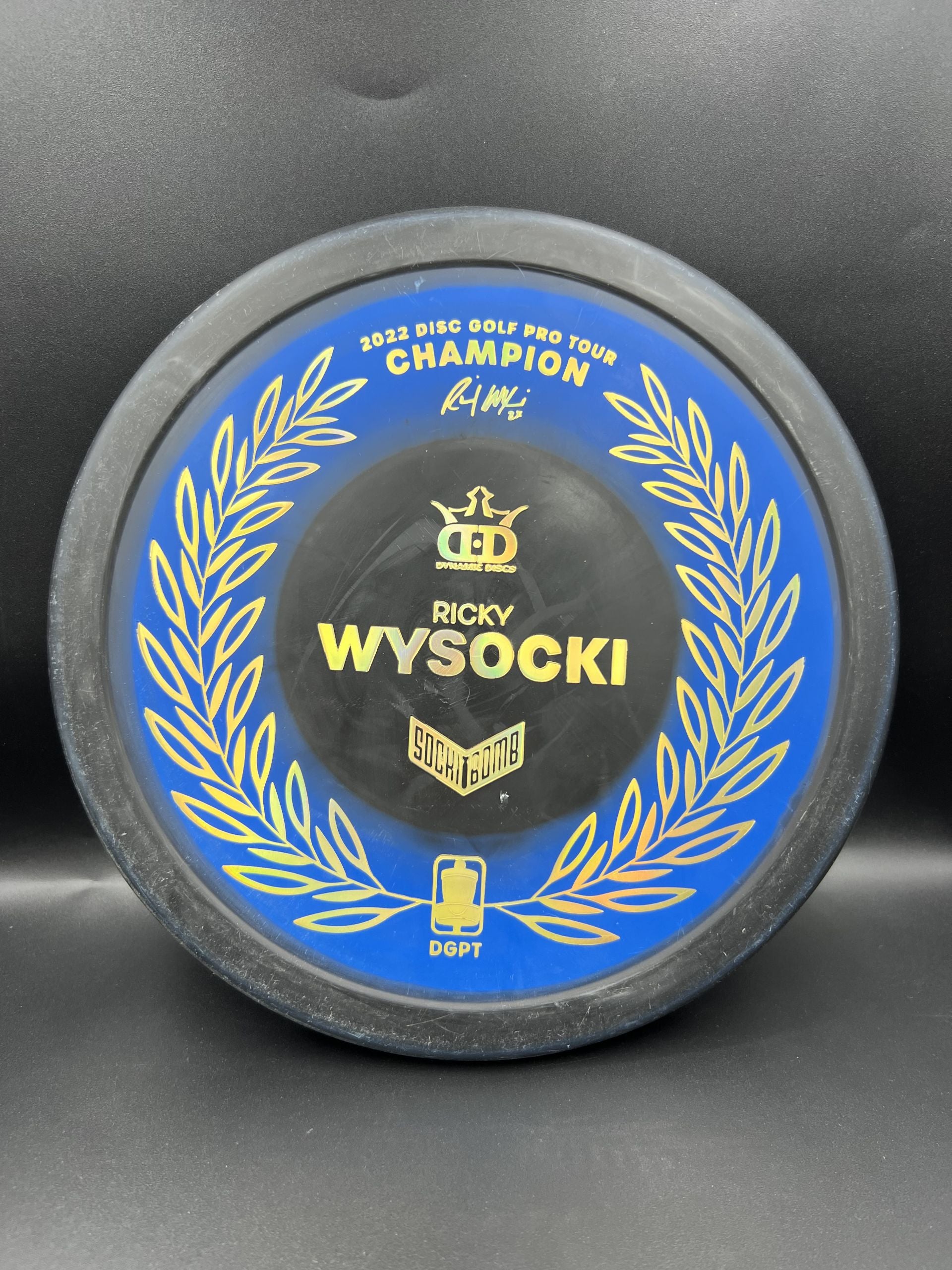 Dynamic Discs Ricky Wysocki 2022 Classic Supreme Orbit Sockibomb Slammer