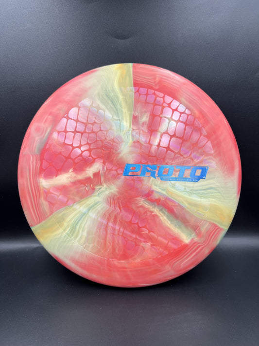 Ricky Wysocki Discraft Proto Putter Redish - Yellowish Blue Stamp