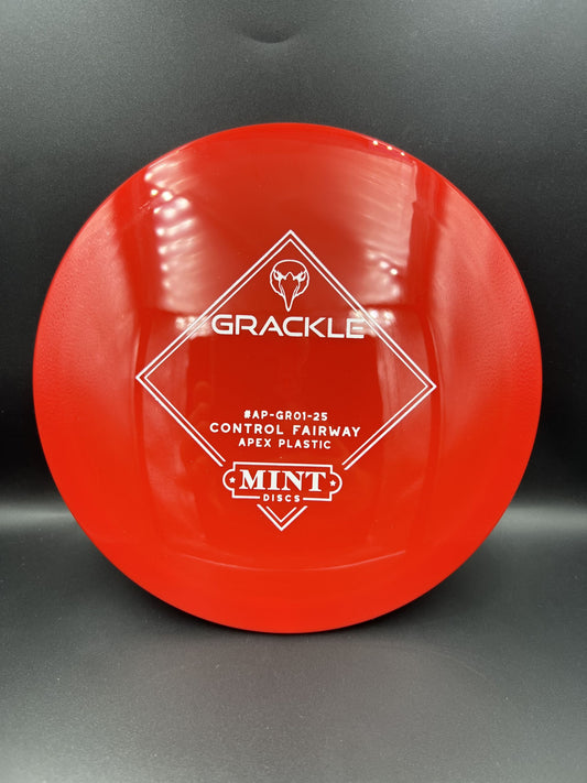 Mint Apex Grackle Red White Stamp - 168g