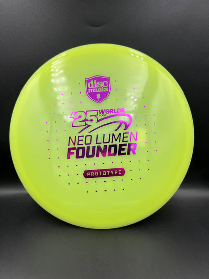 Discmania Prototype Neo Lumen Founder