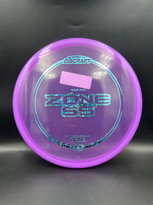 Discraft Z First Run Zone SS Purple Blue Snowflake - 170-172g