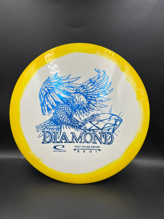 Lat64 Gold Orbit Diamond
