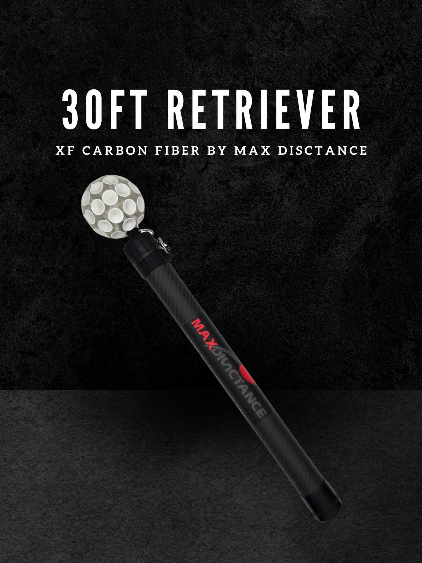 XF Series 30ft Carbon Fiber Disc Golf Retriever