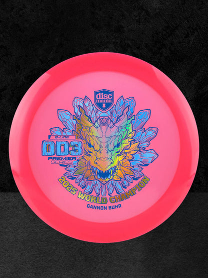 Discmania Gannon Buhr Premier Series Q-Line DD3 (2025 World Champion) - PRE-ORDER