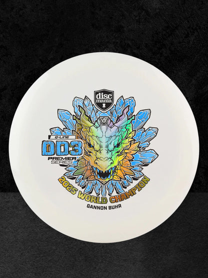 Discmania Gannon Buhr Premier Series Q-Line DD3 (2025 World Champion) - PRE-ORDER