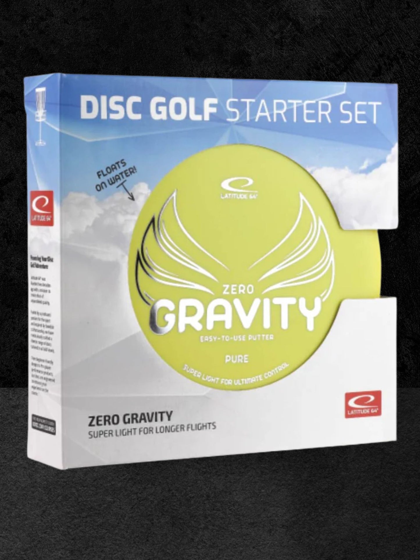 Latitude 64 Disc Golf 3 Disc Starter Set - Zero Gravity
