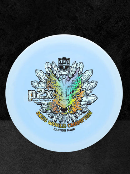 Discmania Gannon Buhr Glow Flex 3 P-Line P2x Triumph Series (2025 World Champion) - PRE-ORDER (Copy)