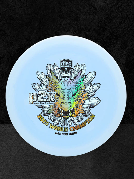 Discmania Gannon Buhr Glow Flex 3 P-Line P2x Triumph Series (2025 World Champion) - PRE-ORDER (Copy)