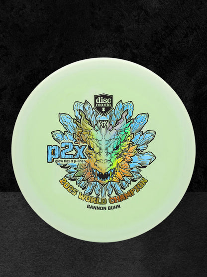Discmania Gannon Buhr Glow Flex 3 P-Line P2x Triumph Series (2025 World Champion) - PRE-ORDER (Copy)