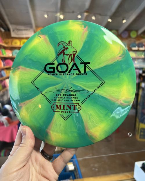 Mint Discs Swirly Goat