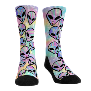Cosmic Alien Socks