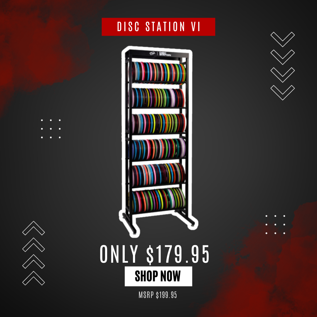 Disc Station VI Disc Golf Rack Shopping