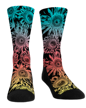 Floral Fade Socks