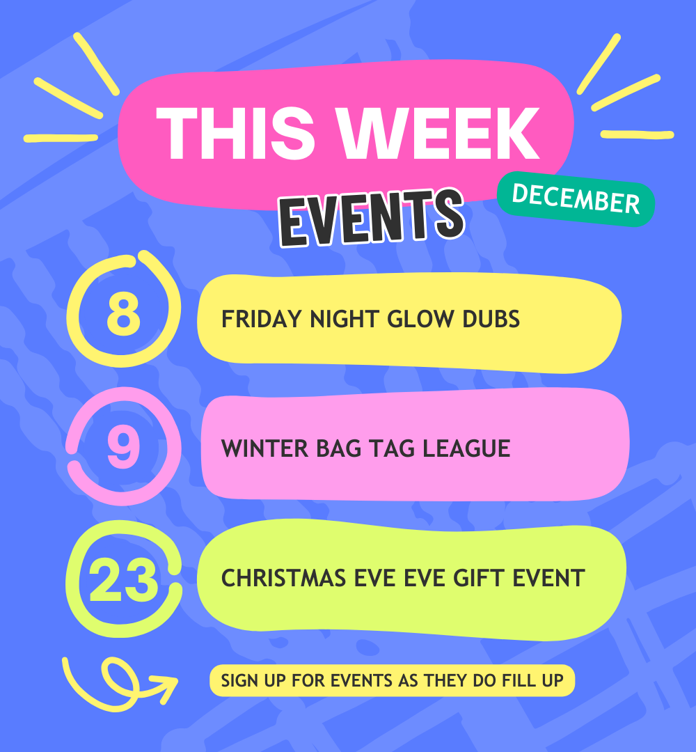 Weekly Events at Out of Bounds