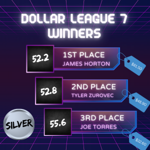 OOB Dollar League 7 Silver Winners