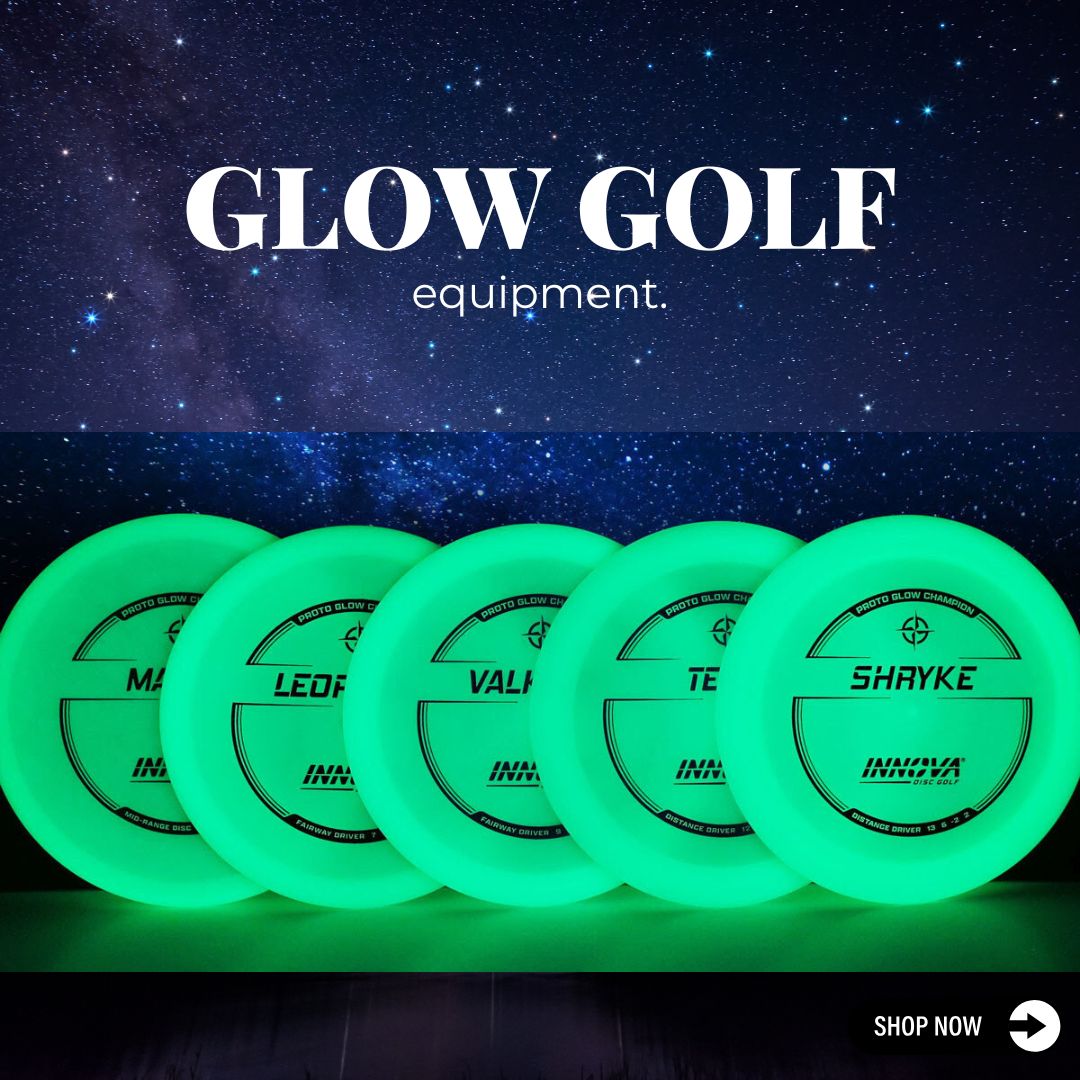 Glow Disc Golf Equipment