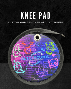 Out of Bounds Ground Bound Disc Golf Knee Pad